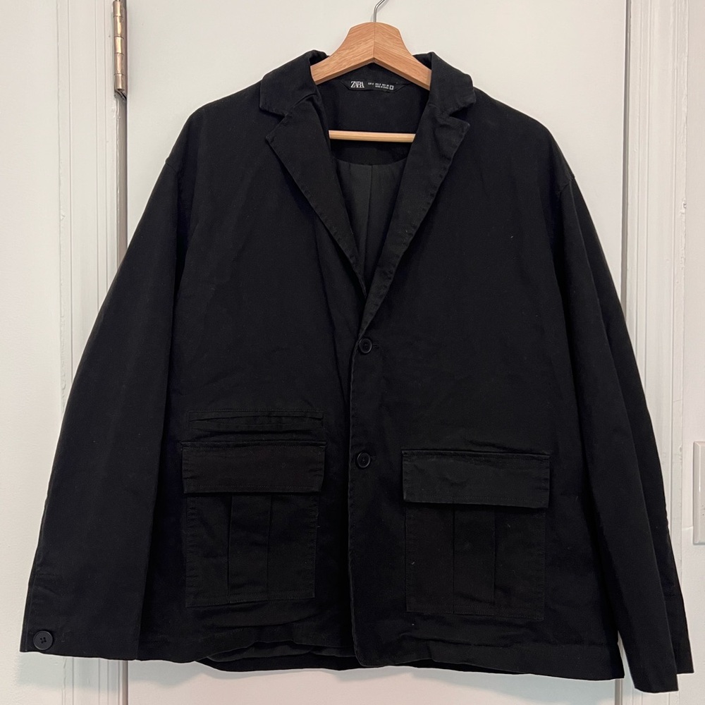 Zara Black Men's Jacket - size s